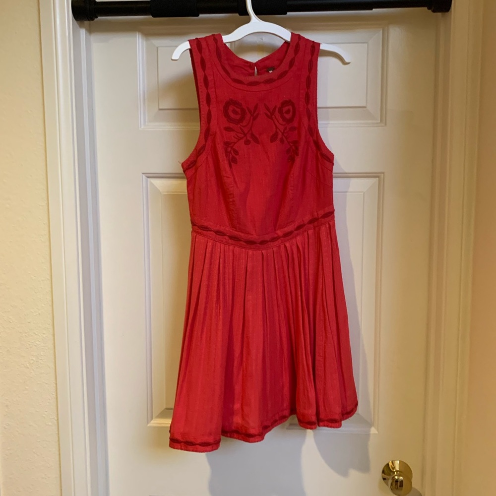Free people red dress